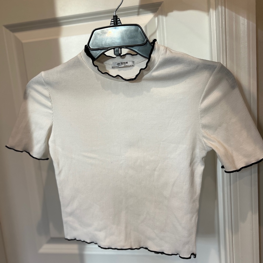 Zara Rib Crop Top